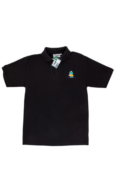 Lonely Goat Mens' Bill-Polo-Poly-Cotton-Blackhoof