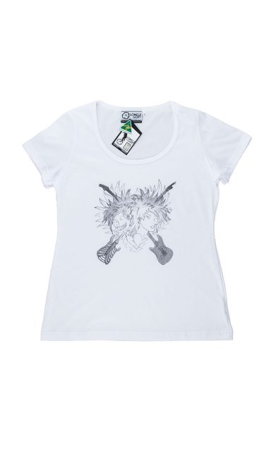 Lonely Goat Womens' Play On-Signature Fit Tee-Cotton Light-Milk