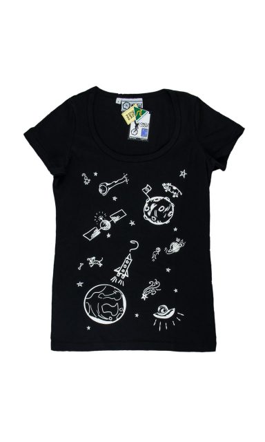 Picture of Womens' Lonely Goat Space Signature-Fit Tee