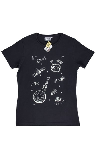 Lonely Goat Mens' Space-Signature Fit Tee-Cotton Smooth-Hoof